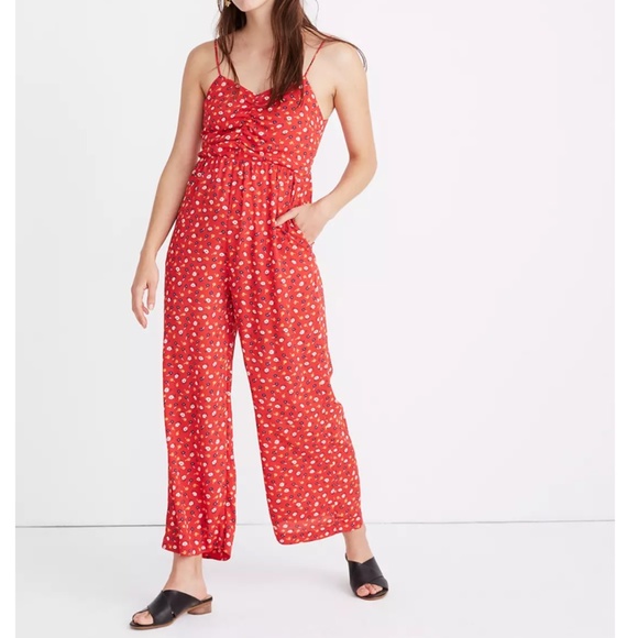 Madewell Pants - Madewell Wide Leg Prairie Posies Jumpsuit